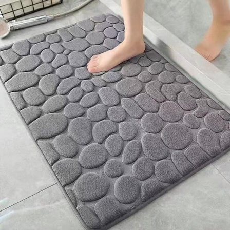 Absorberande Badrumsmatta med Halkfri Undersida
