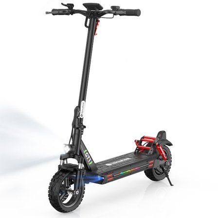 iSinwheel GT1 Vikbar El-Scooter - 10 tum - 800W 48V 10Ah - App-kontroll