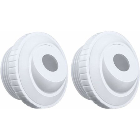 Svømmebasseng Massasje Øyenkule Dyse, Øyenkule Jet Dyse for Spa Flow Innstrømsfitting Retningsbestemt Flow Innstrømsfitting, Retur Jet Fit 1-3/4 Tråd