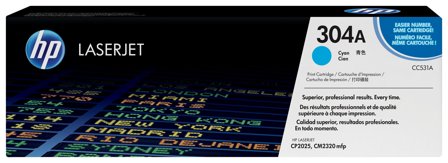 HP 304A cyan original LaserJet tonerkassett, 883585301508