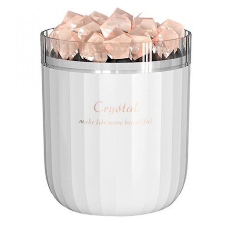 Bærbar USB Luftfugter Krystal Saltsten Aroma Olie Diffuser Til Boligindretning Bil Skrivebord Luftrenser Sprøjte Krystal Diffuser