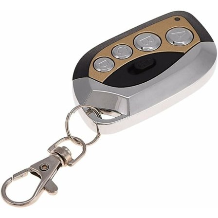 Trådløs fjernbetjening duplikator 433,92 MHz Universal elektrisk kloning garageport fjernbetjening duplikator nøgle fob (GV608, guld) KLB