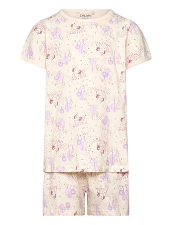 Pyjamas Ss W. Aop Pyjamas Set Multi/patterned CeLaVi