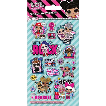 LOL surprise 17 kpl kimaltelevia tarroja tarra