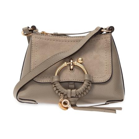 See by Chloé, Mini Joan Cross-Body Bag Grijs, Dames, Maat:ONE Size