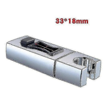 Seinäsuihkuteline vaihdettavalle käsisuihkukiinnikkeelle