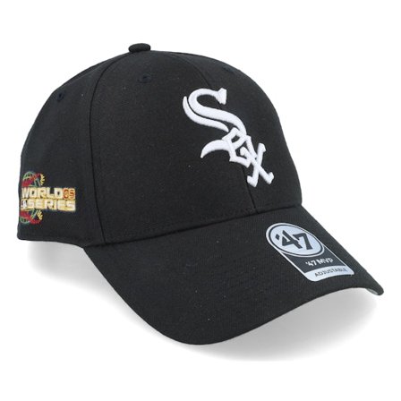 47 Brand - Negro adjustable Gorra - Chicago White Sox Sure Shot Mvp Black Adjustable @ Hatstore