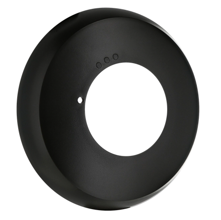 Rutab 1301558 Dekkring til PD2N, overflatemontert Svart, Belysning