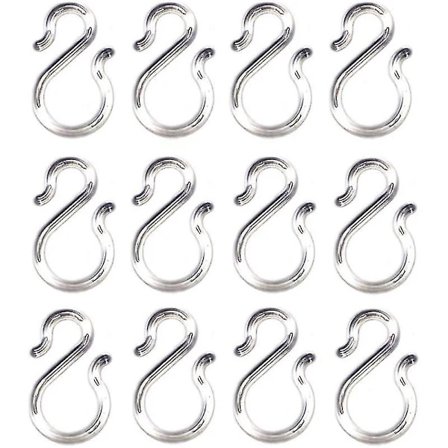 12 stk. 1,7 tommer Klare Plast Punch Bowl Kop S-kroge