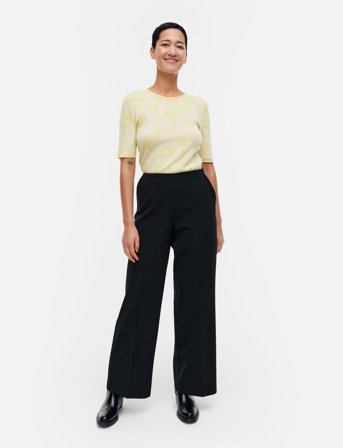 Marimekko Kaaret Solid - Black - 36