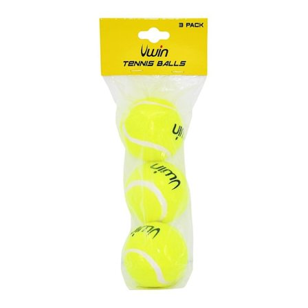 Uwin Trainer Tennisbollar (3-pack) One Size Ljusgrön