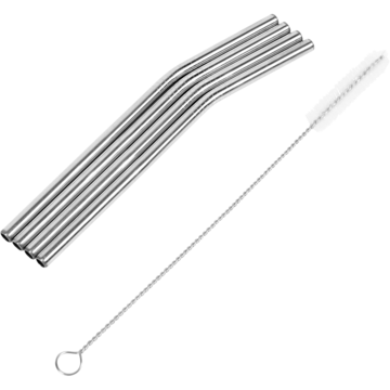 Sugerør Rustfri 150mm