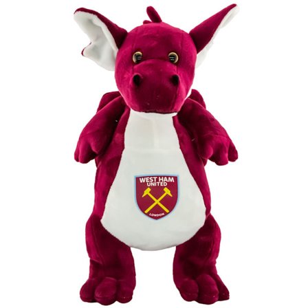 West Ham United FC Dragon Plyschleksak One Size Claret/White