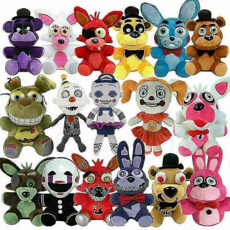 Fnaf Five Nights at Freddy's Plyschdocka Mjuk Leksak Barn