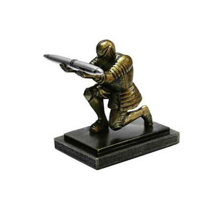 Knight Pen Holder Statue Pen Organizer Holder KOBBER