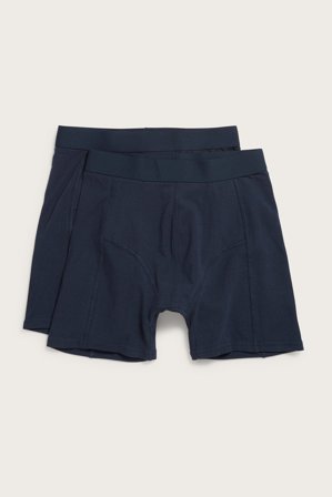 Kappahl | Boxer extra long 2-pk | Mørkeblå