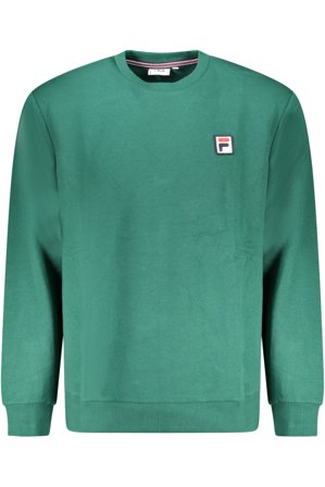 Fila Felpa Senza Zip Uomo Verde