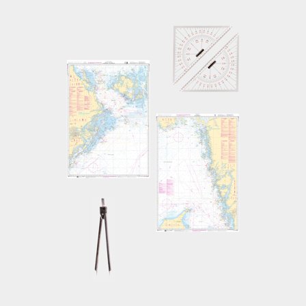 Küstenkapitänspaket an der Ostküste & Westküste, ohne Literatur - Boot