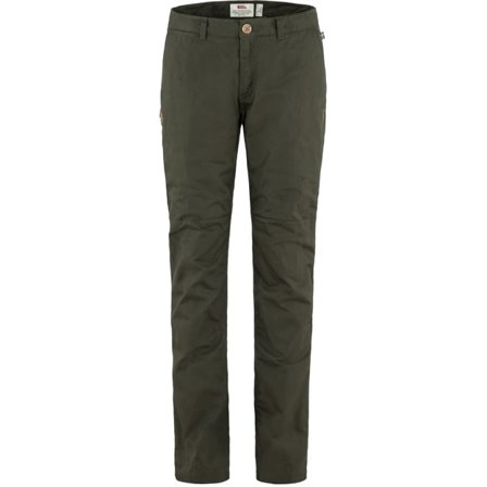 Fjällräven Women's Sörmland Tapered Winter Trousers Regular in Deep Forest, G-1000 | Size: 46
