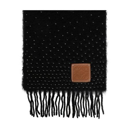 Loewe Winter Scarves , Zwart , Dames , Maat: ONE Size Sjaals