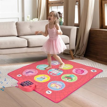 Lege- og dansemåtte 100x90cm