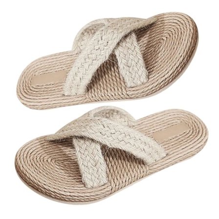 1 par inomhusdusch strand för andningsbar sommar mjuk flip flops tofflor halkfri(storlek:39)