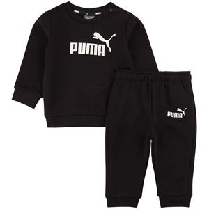 Kids - Puma Black Minicats Ess Sweat Set 104 cm - Clothing sets - 104 CM - Black