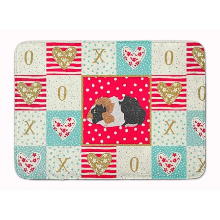 Abyssinian Marsvin Kärlek Maskintvättbar Memory Foam Mat