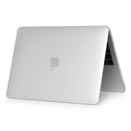 Macbook Pro 16 (2019-) Komfortabel Matt Fodral - Transparent