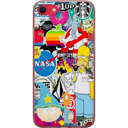 Kompatibelt Mobilskal till Apple Apple iPhone SE (2020) Brands Mania