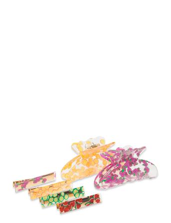 Lpsosallie 6-Pack Hairshark Clip Tw Patterned Little Pieces
