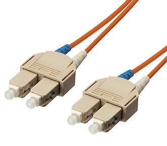 Equip Fiber optik kabel SC-SC 62,5/125 5 m 62,5/125 Orange