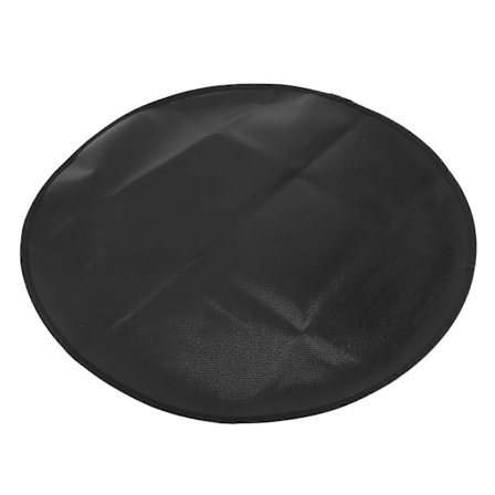 24 tommer Rund Utendørs Under Grillmatte Brannsikker Grillmatte Oljetett Vanntett Varmebestandig Innendørs Peis Bålplassmatte Dobbeltsidig Silikon