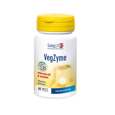 Longlife Vegzyme 60 Tavolette