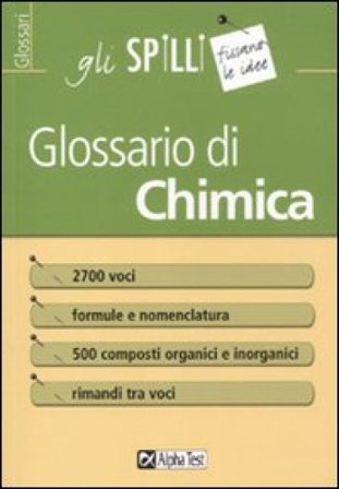 Glossario di chimica Stefano Masiero