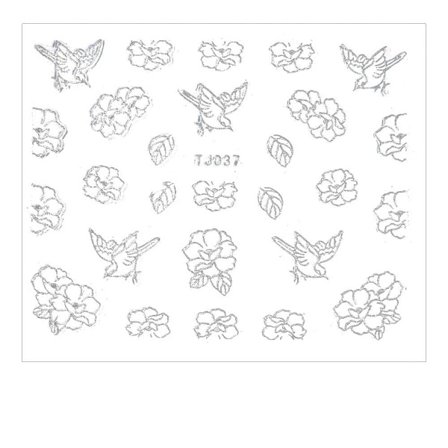 Vattendekaler - TJ-047 - För naglar