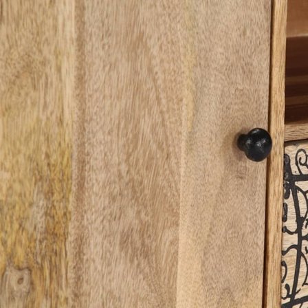 vidaXL TV-bänk 140x30x40 cm massivt mangoträ