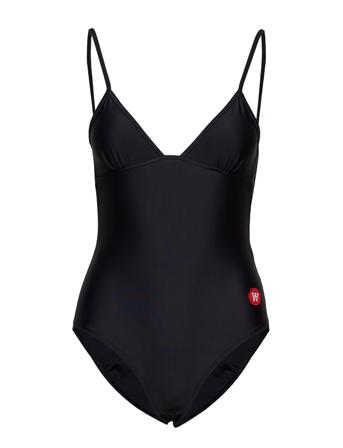 Rio Swimsuit Badedrakt Badetøy Svart Wood Wood