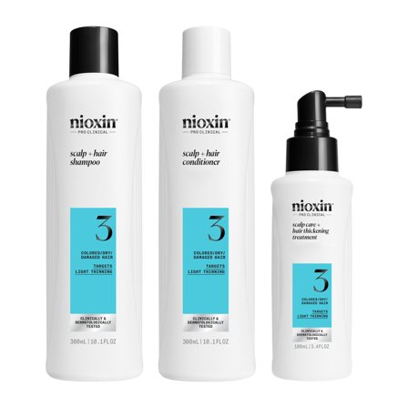 NIOXIN Cura dei Capelli Sistema 3 Kit Trifasico 300ML - Cofanetti per Capelli