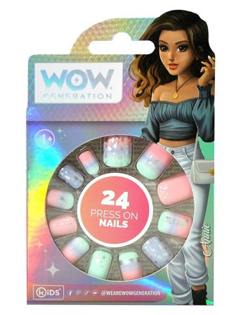 WOW Generation | Wow Generation, Press On Nails, 24 Pcs./Pack | ONE SIZE