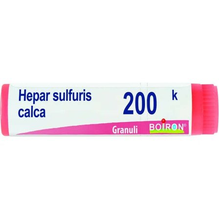 Boiron Hepar Sulfuris Calcareum Globuli 200K Dose 1g