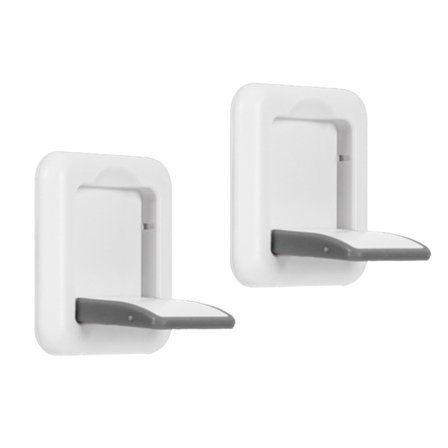 2 stk. Barnesikring Skyvevinduslås Baby Kjæledyrsikker Hvit Hindrer Åpning Tett