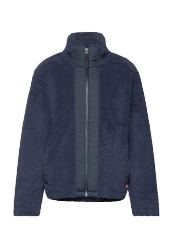 Lwsaku 206 - Teddy Jacket Navy LEGO Kidswear