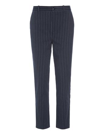 Ariel Ns Slimfit Bukser Stoffbukser Navy Dea Kudibal