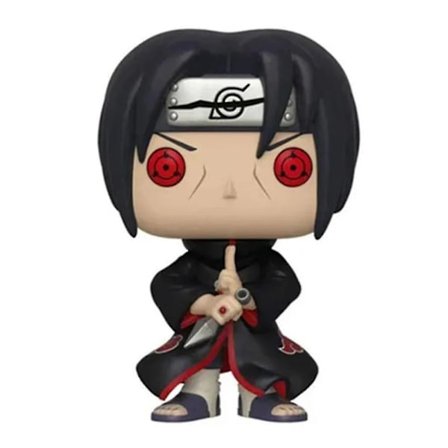 Naruto Uchiha Itachi Figur Toy Funko Pop Söt Samlarmodell Dock Dekoration för Skrivbord Present för Fans Vuxna Barn