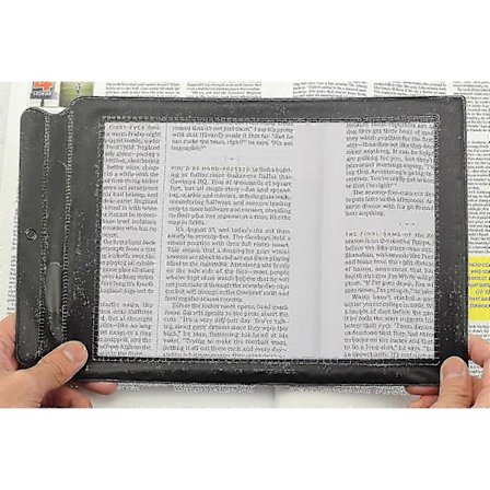 A4 Forstørrelsesglass Ark Helt Side Stort Forstørrelsesglass Lesehjelp Linse-Yvan