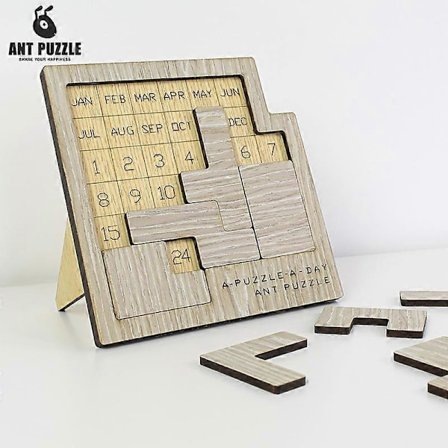 Daglig Kalender Puslespil Trækalender Spil Et Andet Puslespil For At Vise Datoen Svært Puslespil