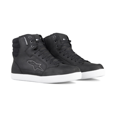 Alpinestars J-6 Waterproof MC Shoes Black/White 43