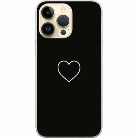 Apple Iphone 14 Pro Max Genomskinligt Skal Hjärta