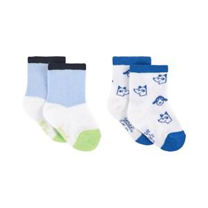 Jacadi 2-Pack White Dog Socks - Underwear - 3 months - White - Junge